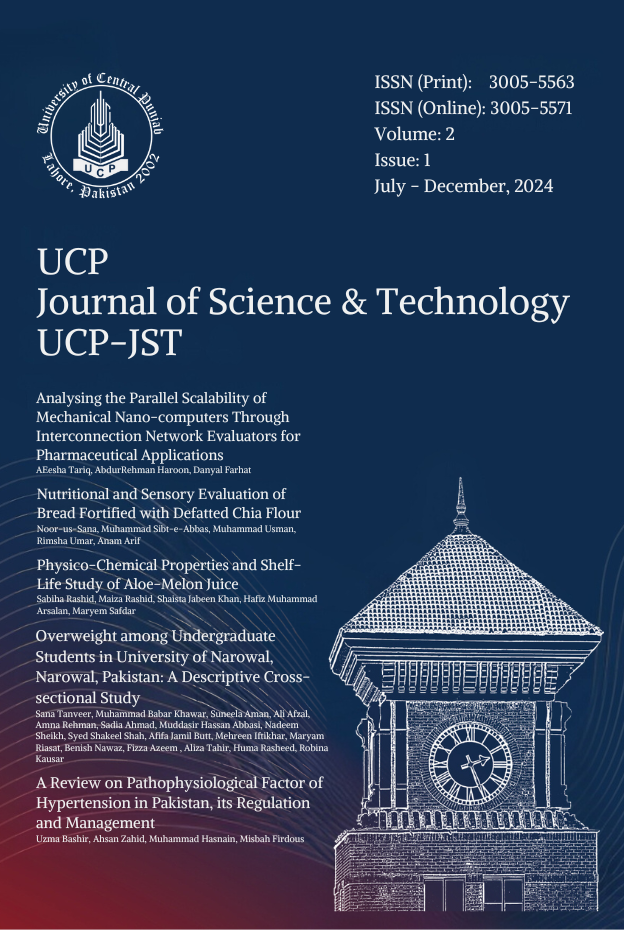 					View Vol. 2 No. 1 (2024): UCP Journal of Science and Technology
				